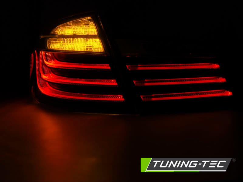 Zadné svetlá BMW F10 10-13 LED BAR Black Smoke – náhľad 3