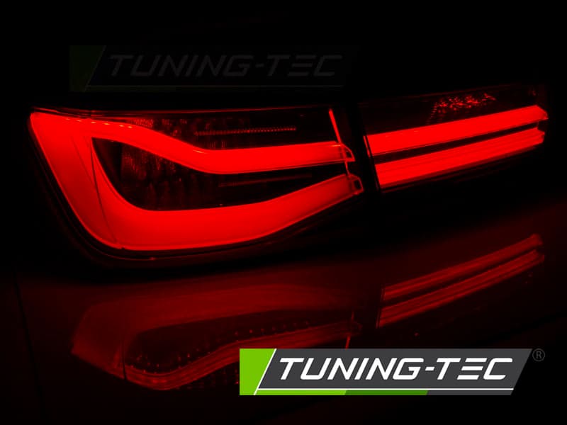 Zadné svetlá BMW F30 11-15 Red LED BAR – náhľad 2