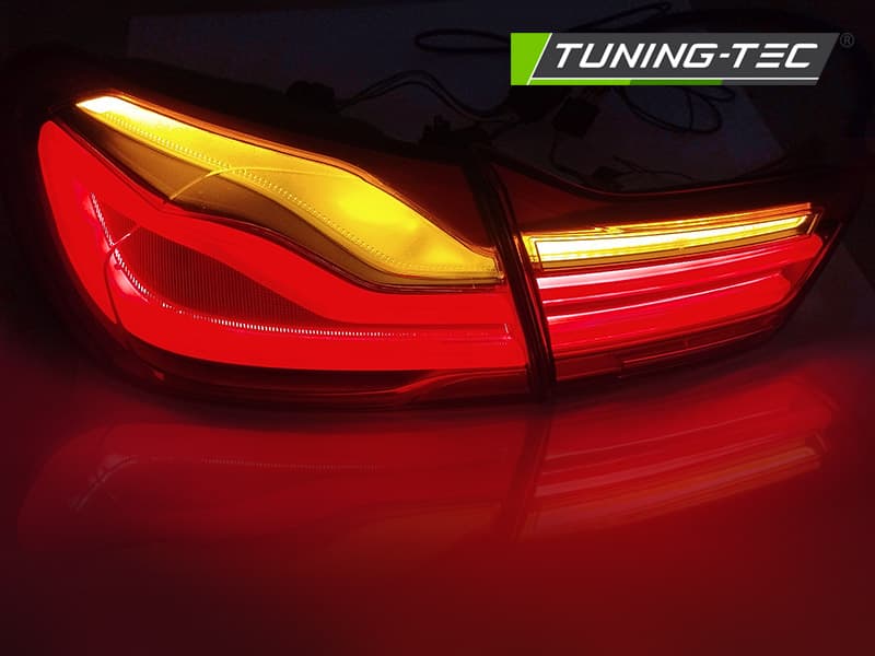 Zadné svetlá BMW 4 F32 F33 F36 13-16 LED BAR Red Smoke – náhľad 4