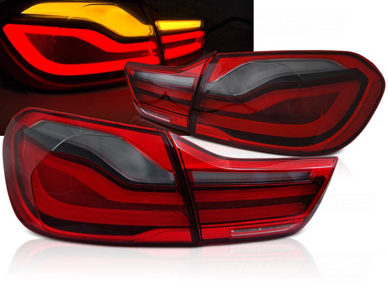 Zadné svetlá BMW 4 F32 F33 F36 13-16 LED BAR Red Smoke