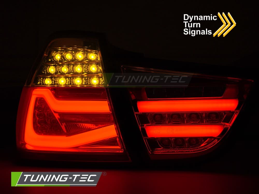 Zadné svetlá BMW E90 LCI 09-11 LED Dynamic Red Smoke – náhľad 3