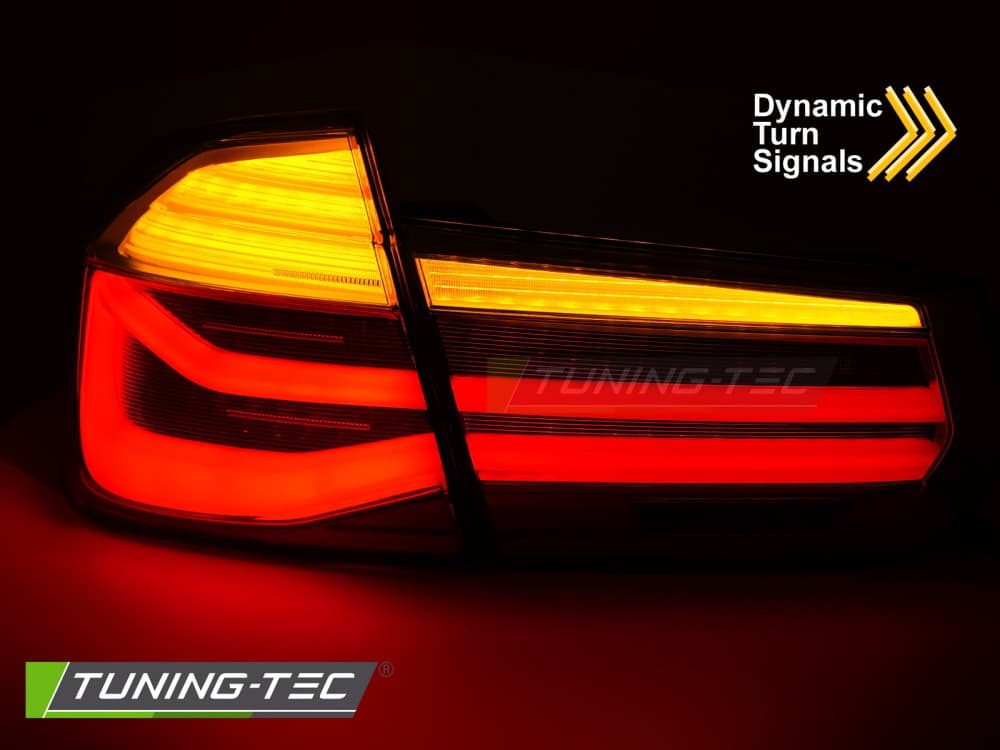 Zadné svetlá BMW F30 11-18 Red LED BAR – náhľad 2