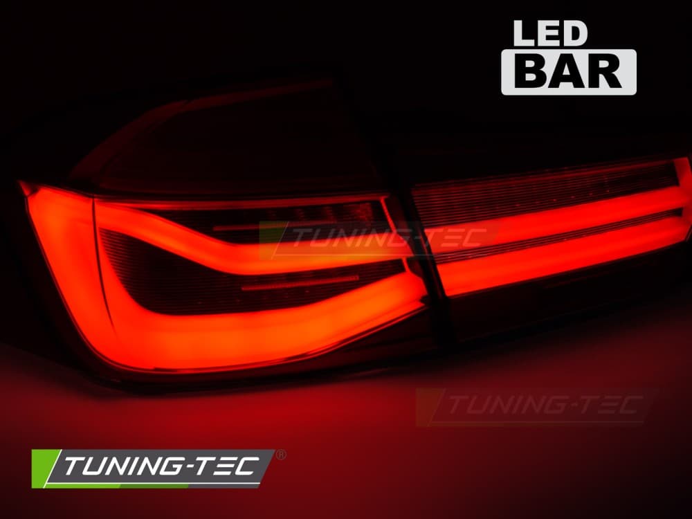 Zadné svetlá BMW F30 11-18 LED BAR Smoke – náhľad 3