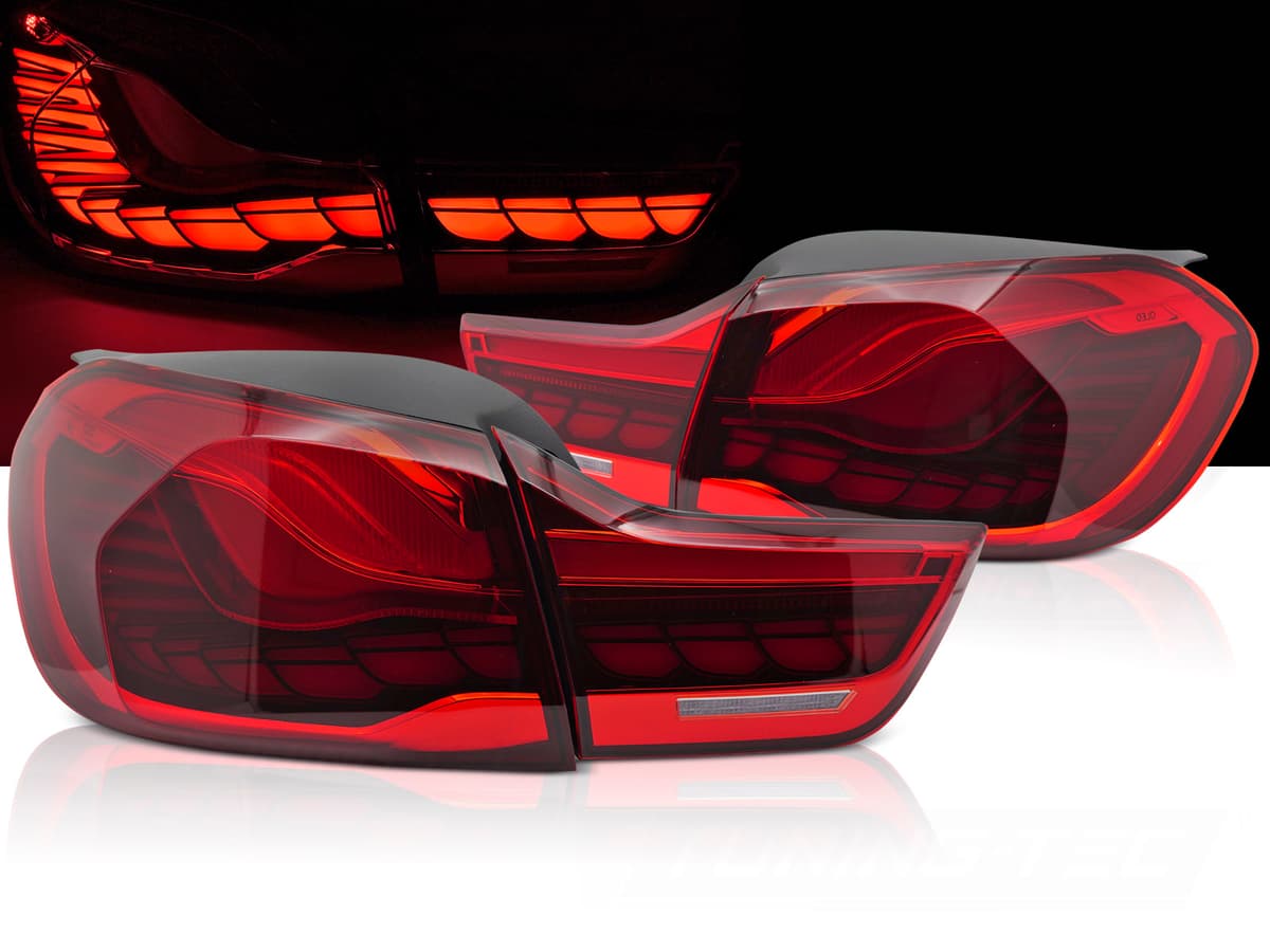Zadné OLED svetlá BMW 4 F32 F33 F36 Red