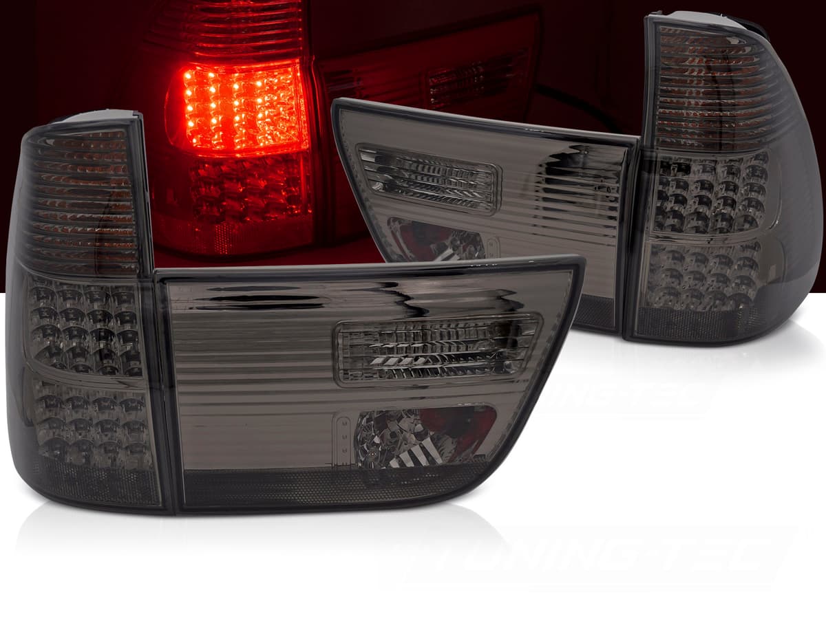 Zadné svetlá BMW E53 X5 99-03 LED Smoke