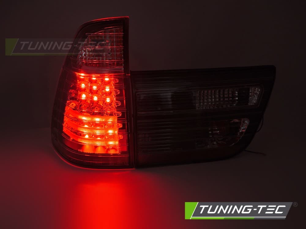 Zadné svetlá BMW E53 X5 99-03 LED Black - N5 – náhľad 2