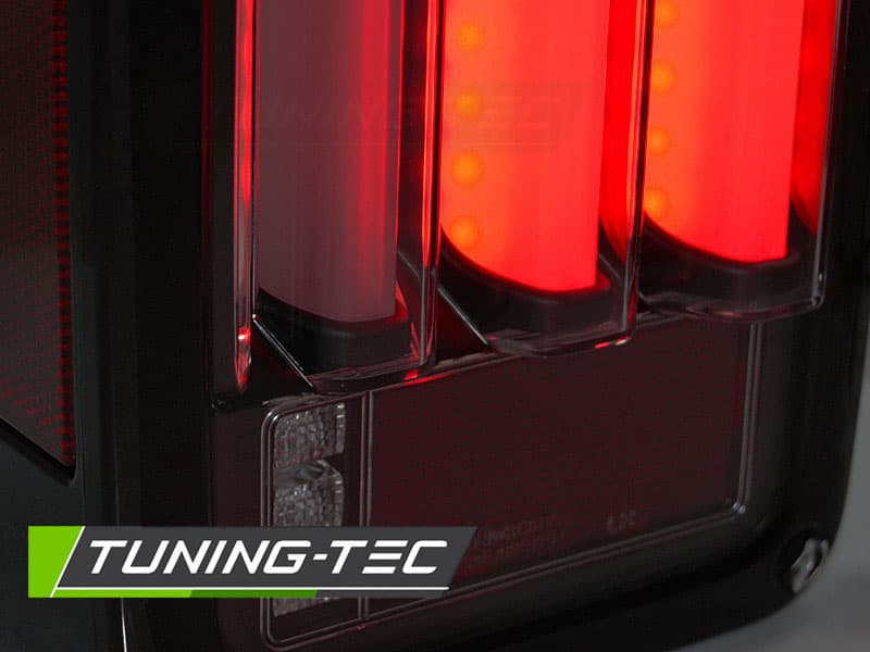 Zadné svetlá Jeep Wrangler JK 07-18 LED BAR Smoke – náhľad 3