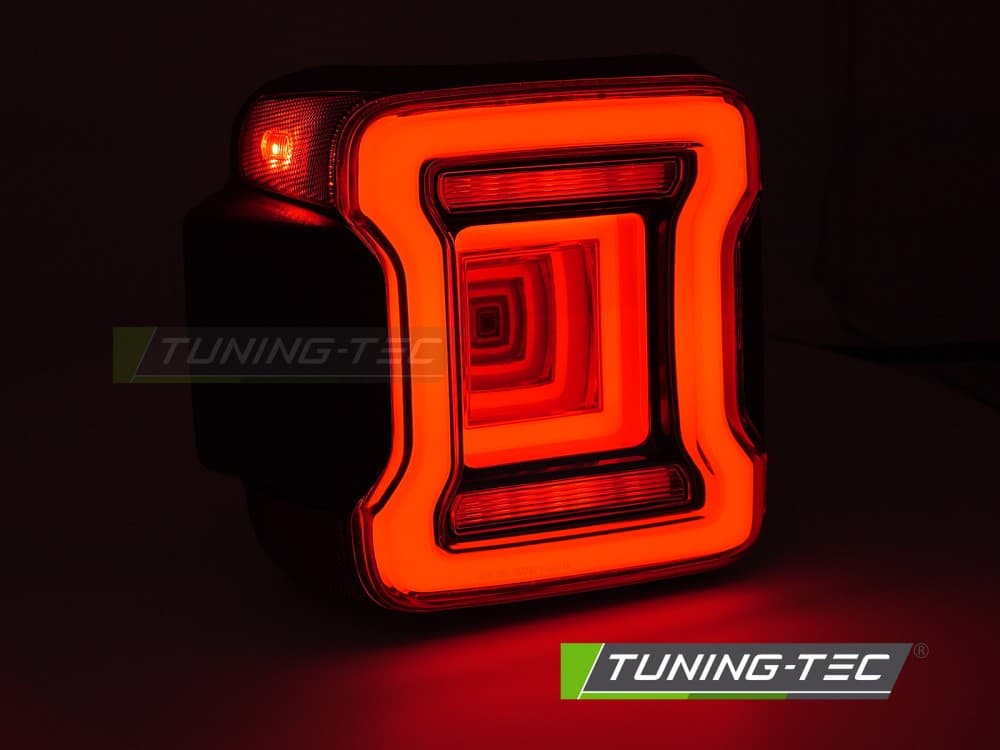 Zadné svetlá Jeep Wrangler JL 18-23 Red LED – náhľad 2