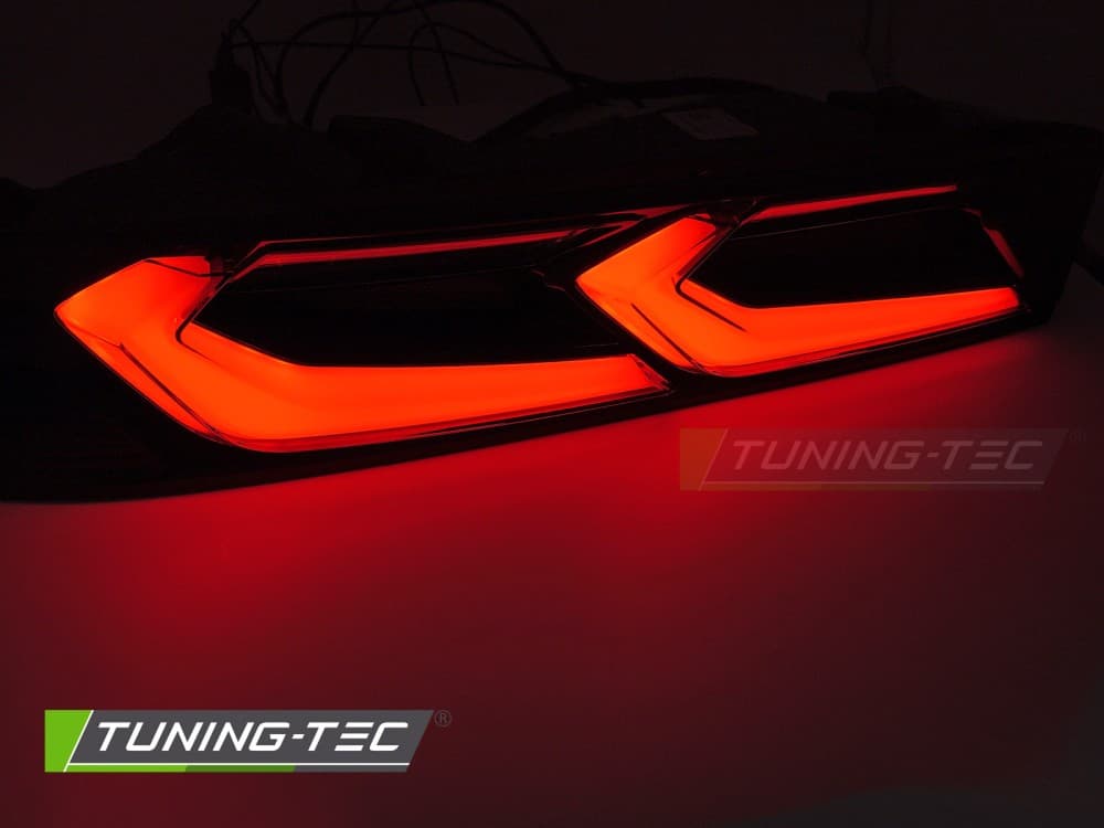 Zadné svetlá Chevrolet Camaro 16-18 LED Red Black – náhľad 3