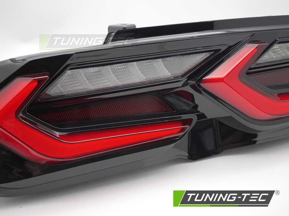 Zadné svetlá Chevrolet Camaro 19-23 LED Red Black – náhľad 2