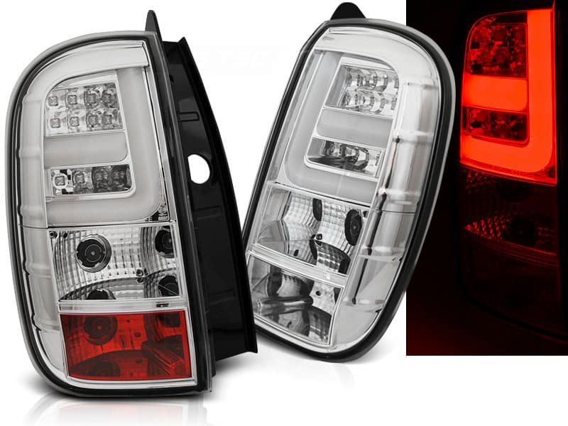 Zadné svetlá Dacia Duster 10-17 LED BAR Chrome