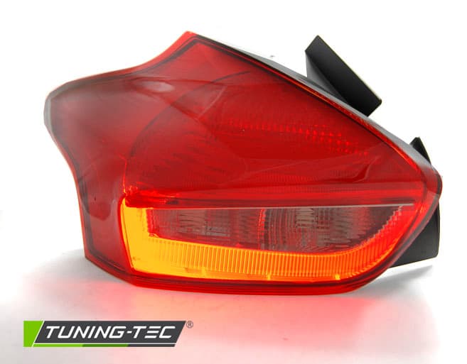 Zadné svetlá Ford Focus MK3 15-18 HB LED Red Smoke – náhľad 2