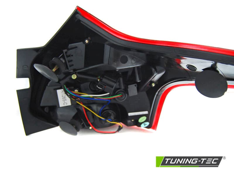 Zadné svetlá Ford Focus MK3 11-14 HB LED BAR Dynamic Red Smoke – náhľad 3
