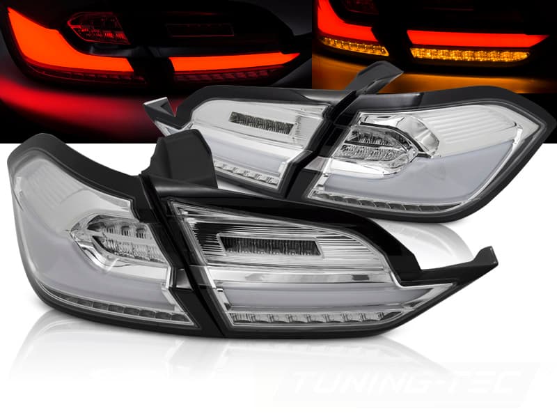 Zadné svetlá Ford Fiesta MK8 17-21 Chrome