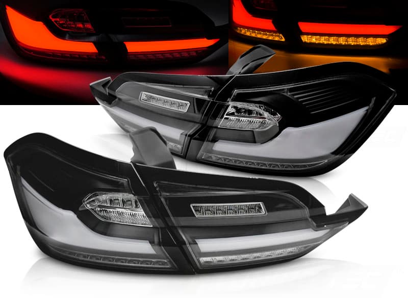 Zadné svetlá Ford Fiesta MK8 17-21 Black