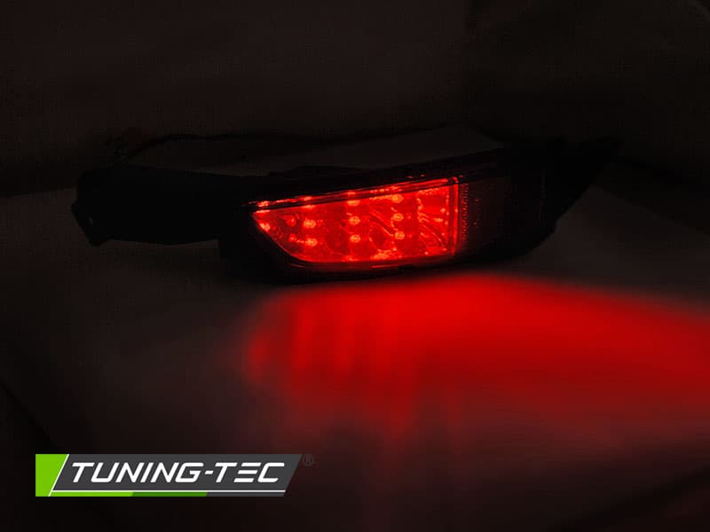 Zadné hmlovky Ford Fiesta MK7 08-16 LED Red Smoke – náhľad 2