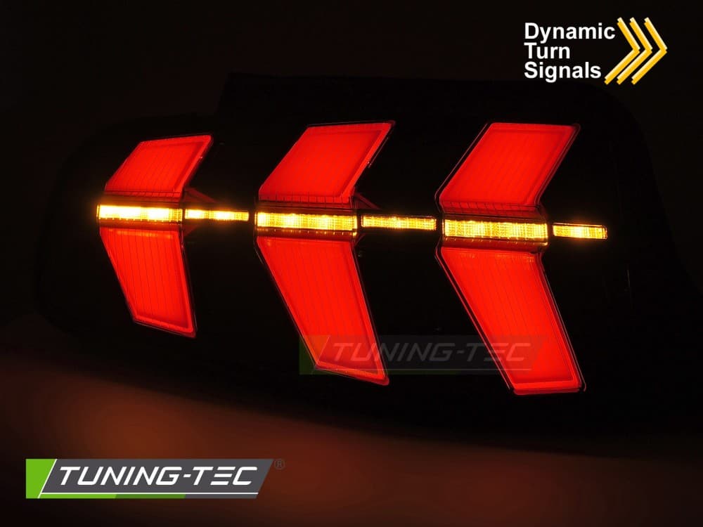 Zadné svetlá Ford Mustang 10-13 LED Black – náhľad 3