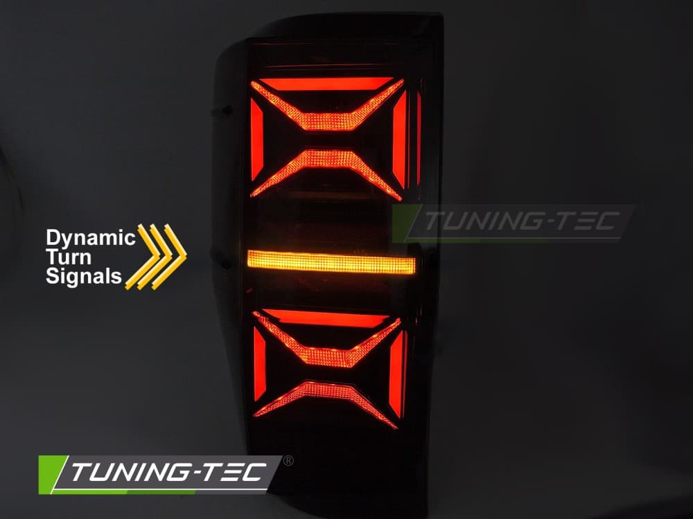 Zadné svetlá Ford Ranger MK5 LED Red Smoke – náhľad 2