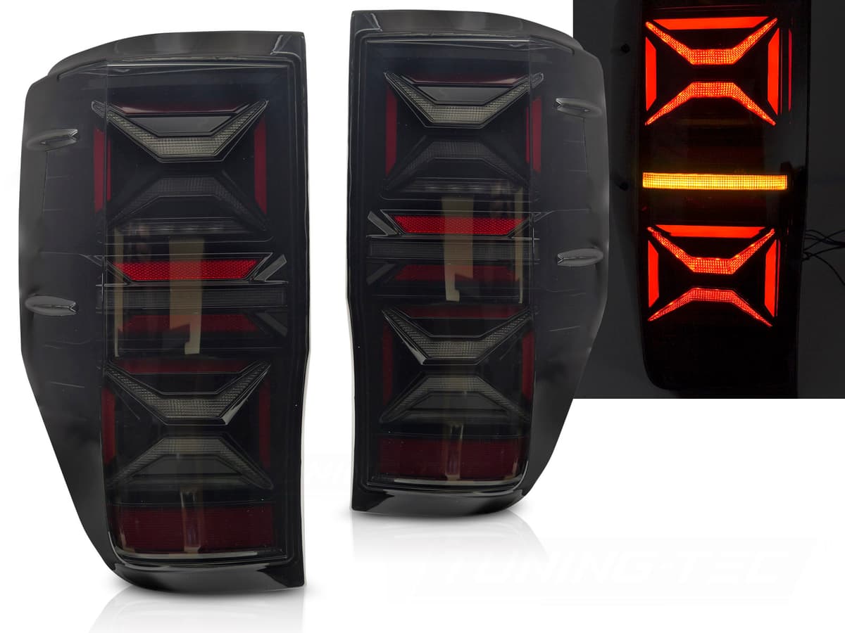Zadné svetlá Ford Ranger MK5 LED Red Smoke
