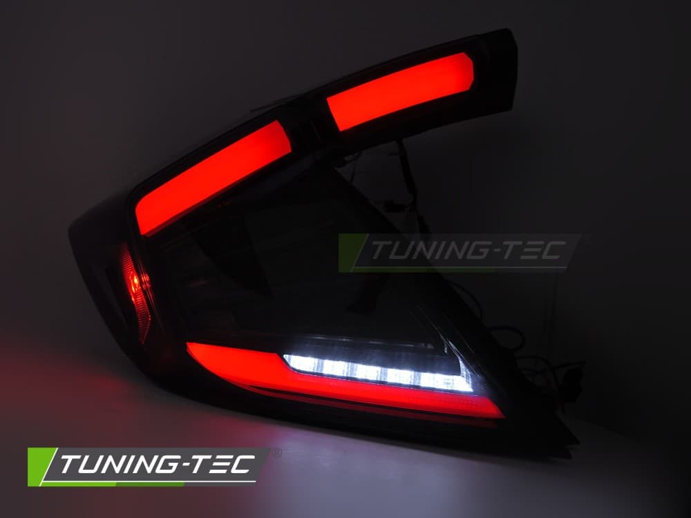 Zadné svetlá Honda Civic 10 16-21 LED Black Smoke – náhľad 5