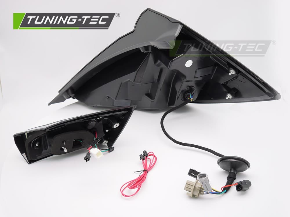Zadné svetlá Honda Civic 10 16-21 LED Black Smoke – náhľad 6