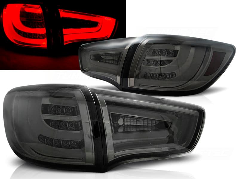 Zadné svetlá Kia Sportage 3 10-14 LED BAR Smoke