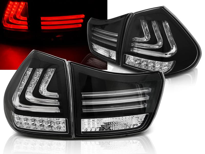 Zadné svetlá RX 330 350 03-08 LED Lexus Black