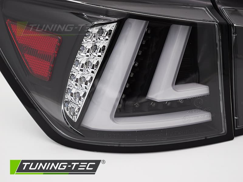 Zadné svetlá IS 06-13 LED Lexus Black – náhľad 2