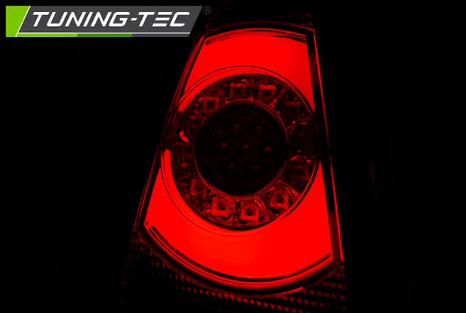 Zadné svetlá Mini Cooper R56 R57 10-14 LED BAR Red White – náhľad 2