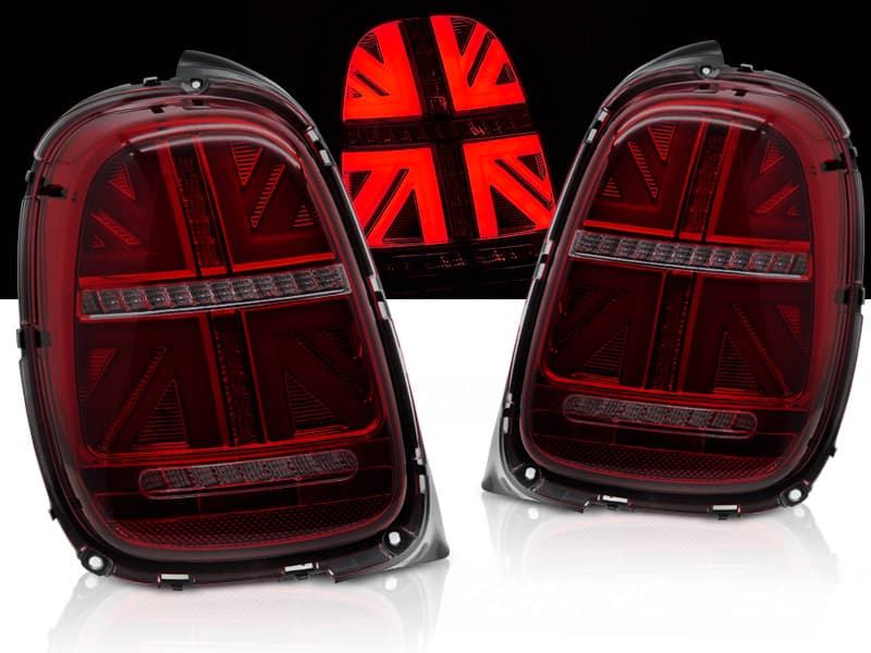 Zadné svetlá Mini F55 F56 F57 14-17 LED Red Smoke