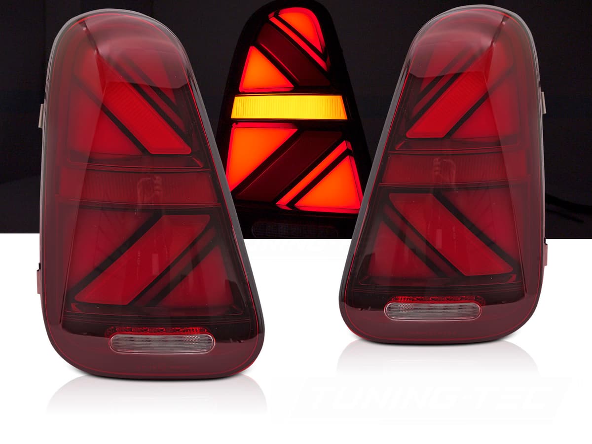 Zadné svetlá Mini Cooper R50 R52 R53 Red LED