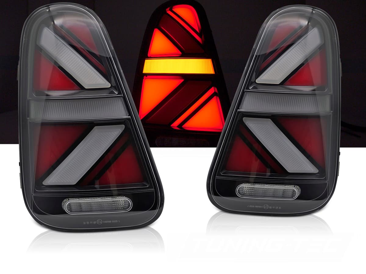 Zadné svetlá Mini Cooper R50 R52 R53 LED Smoke
