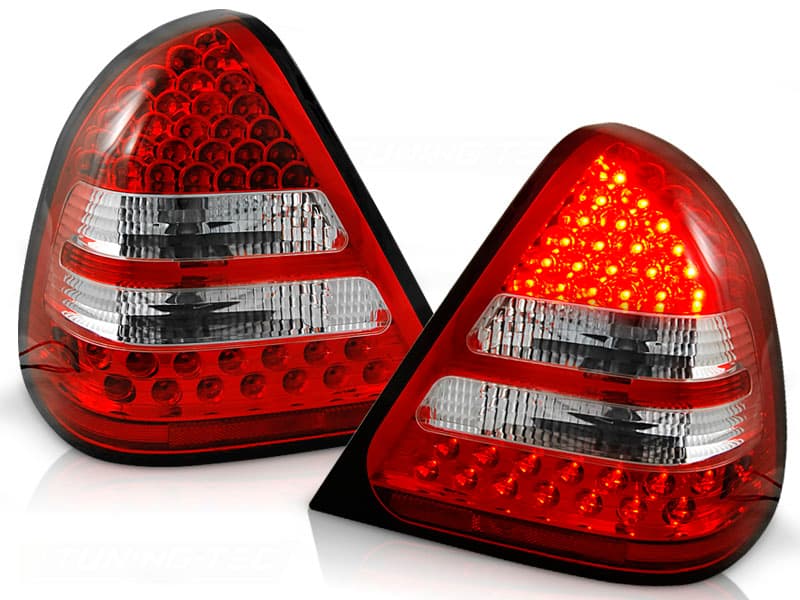 Zadné svetlá Mercedes C W202 93-00 LED Red White