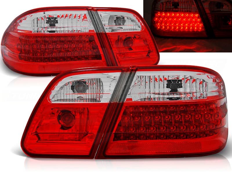 Zadné svetlá Mercedes W210 95-02 Sedan LED White