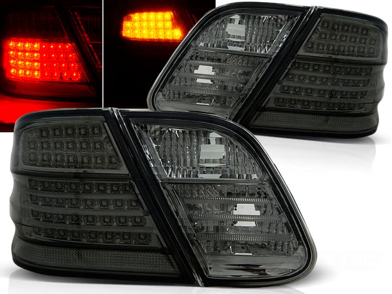 Zadné svetlá Mercedes CLK W208 97-02 LED Smoke