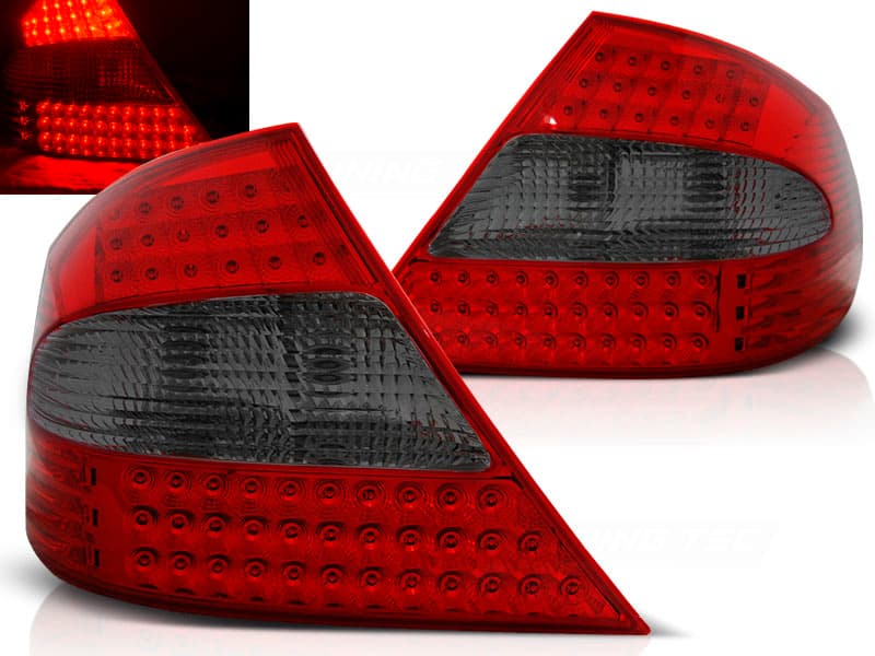 Zadné svetlá Mercedes CLK W209 03-10 LED Red Smoke