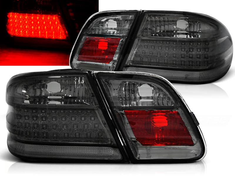 Zadné svetlá Mercedes W210 95-02 Sedan LED Smoke