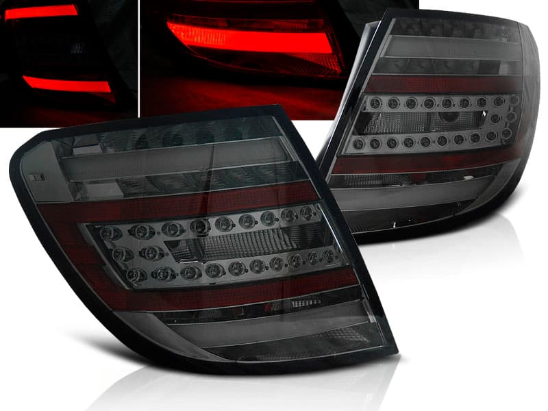 Zadné svetlá Mercedes W204 Kombi C 07-10 LED Smoke