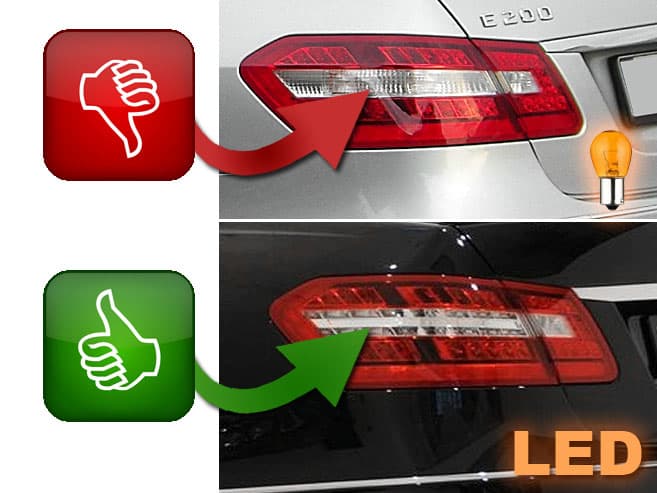 Zadné svetlá Mercedes E W212 09-13 Red Smoke – náhľad 4