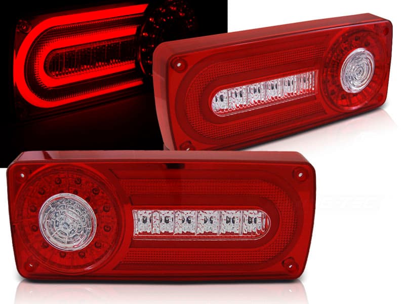 Zadné svetlá Mercedes G W463 90-12 LED Red White