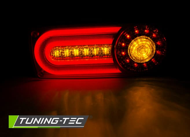 Zadné svetlá Mercedes G W463 90-12 LED Smoke – náhľad 2