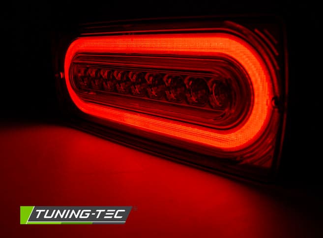 Zadné svetlá Mercedes W463 G 90-12 LED Dynamic Red White – náhľad 2