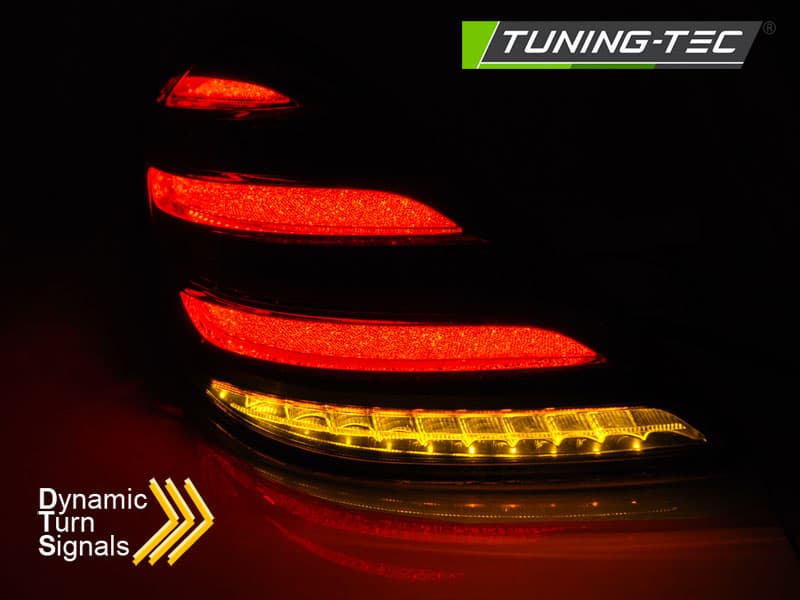 Zadné svetlá Mercedes S W222 13-17 LED Dynamic Red White – náhľad 2