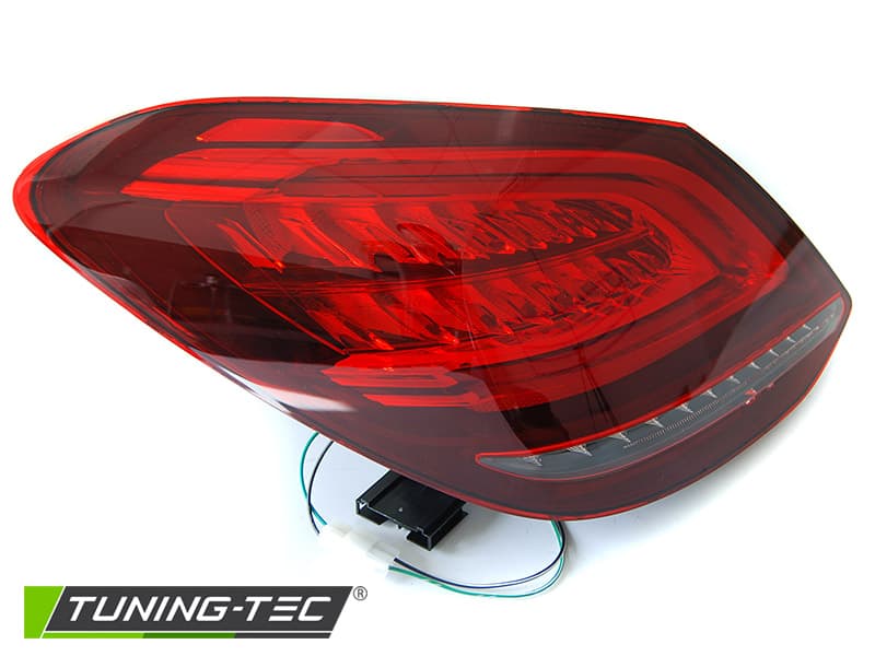 Zadné svetlá Mercedes C W205 14-18 LED Red White – náhľad 3