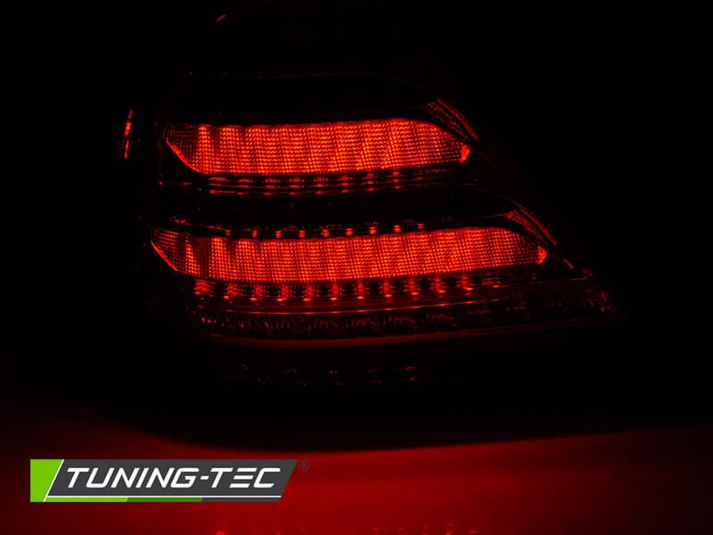 Zadné svetlá Mercedes W203 Sedan 04-07 LED BAR Smoke – náhľad 2