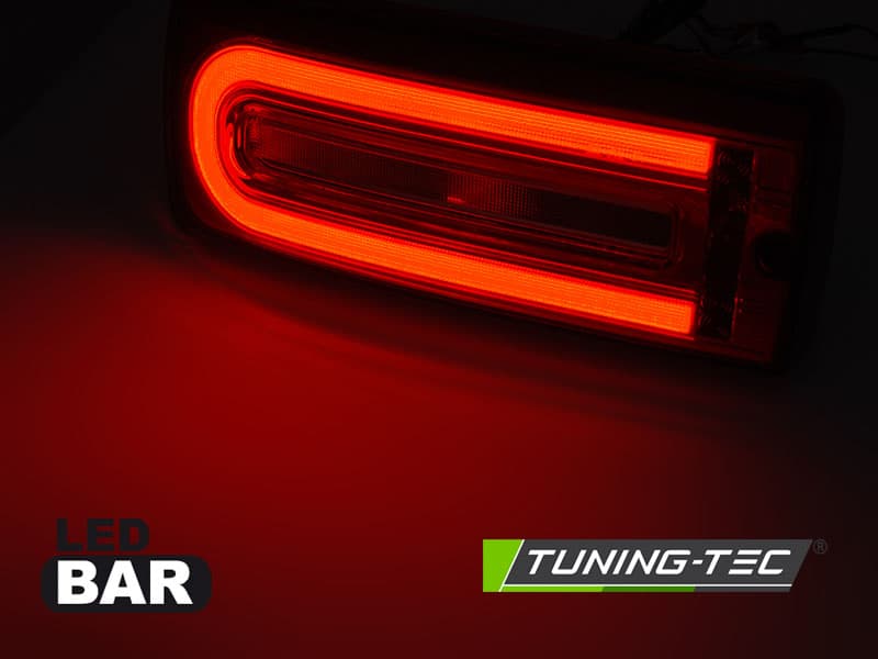 Zadné svetlá Mercedes G W463 90-18 LED BAR Smoke – náhľad 2