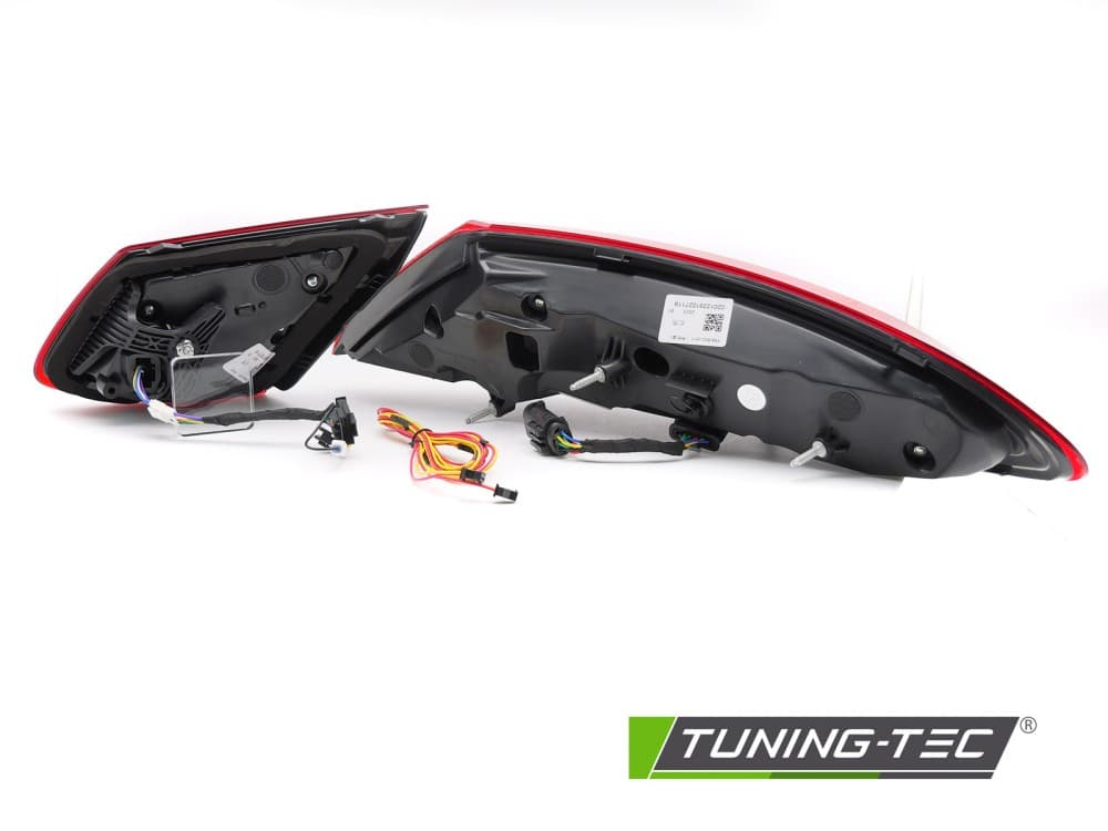 Zadné svetlá Mercedes C205 14-21 Red OEM LED – náhľad 4