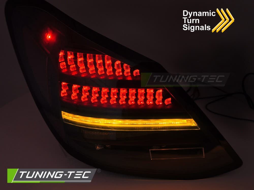 Zadné svetlá Mercedes C W205 14-21 Red LED Smoke – náhľad 2