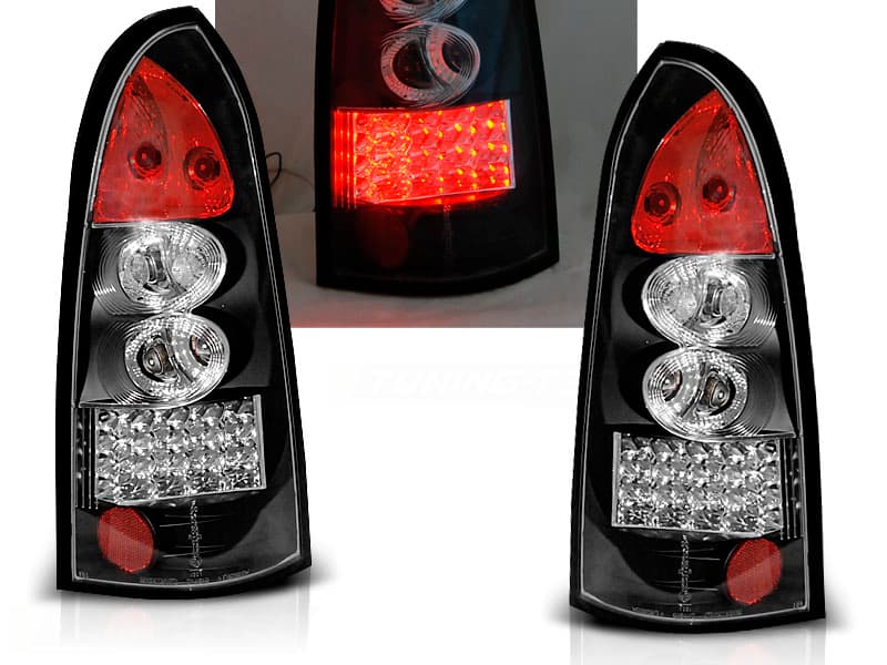 Zadné svetlá Opel Astra G Combi 97-04 LED Black