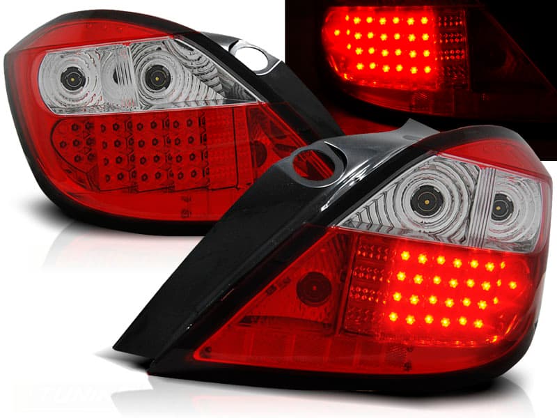 Zadné svetlá Opel Astra H 04-09 5D LED Red White